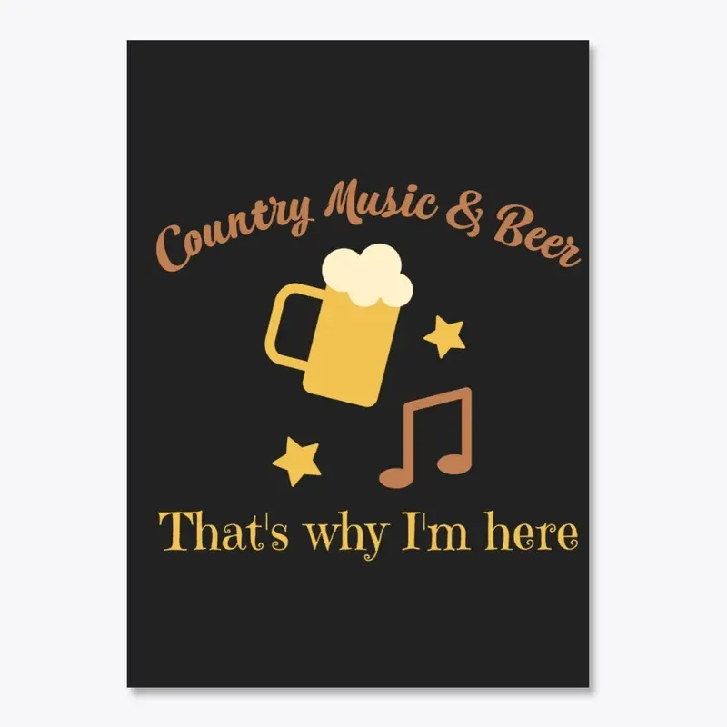 Country Music And Beer